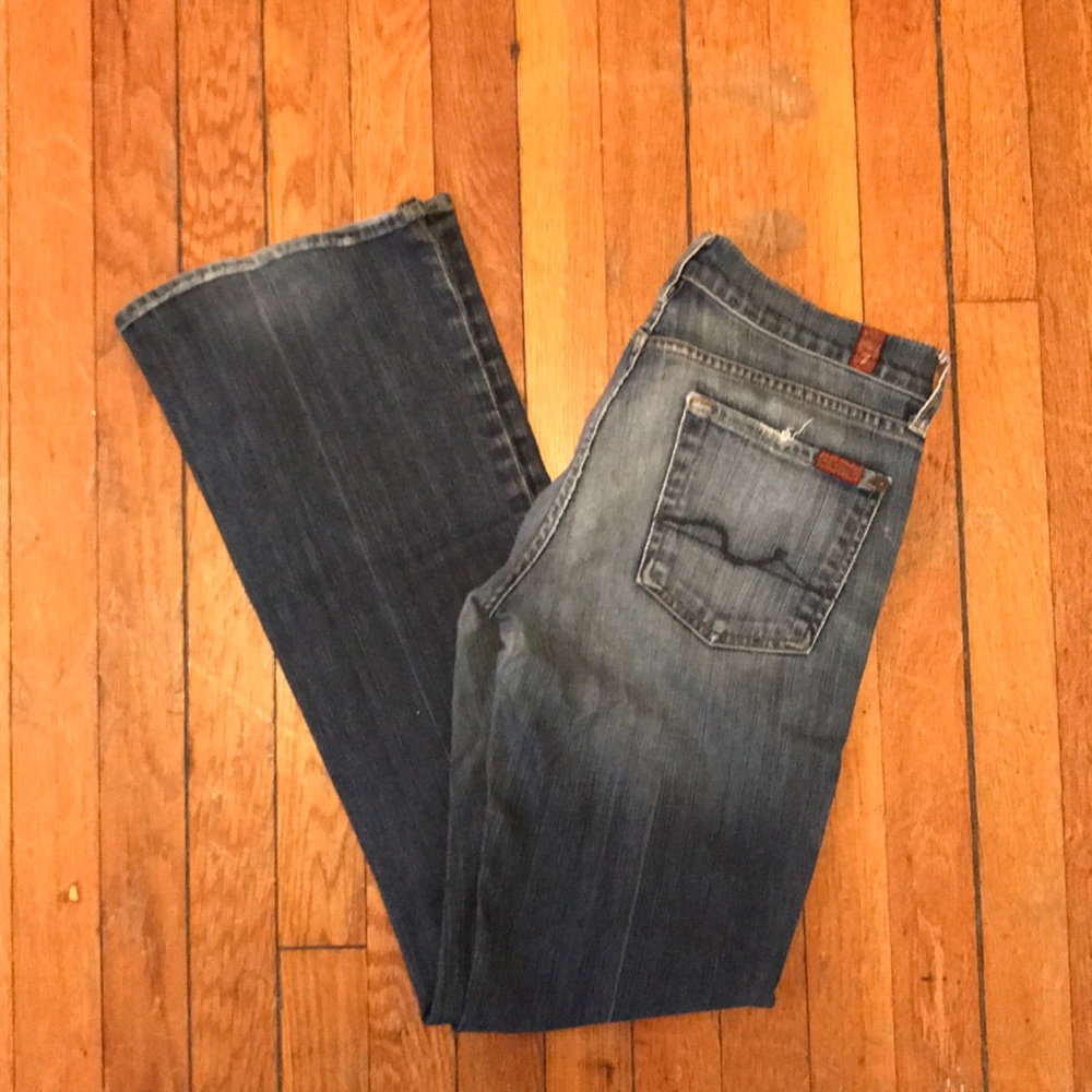 7 for all mankind bootcut jeans